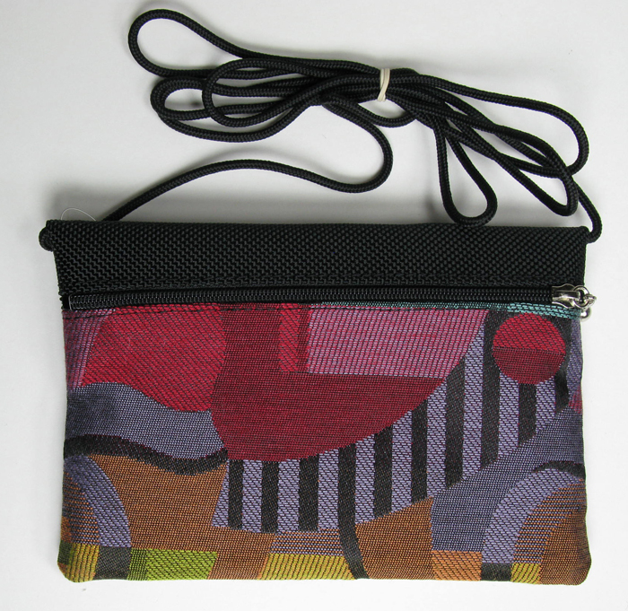 2-Zip Tapestry Bag - 6 1/4